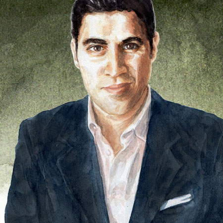 Illustration of Parag Khanna