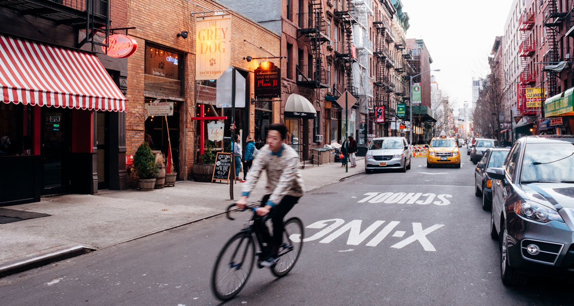 Image of a busy road