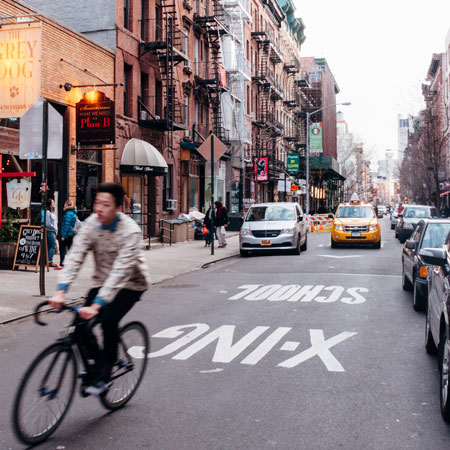 Image of a busy road